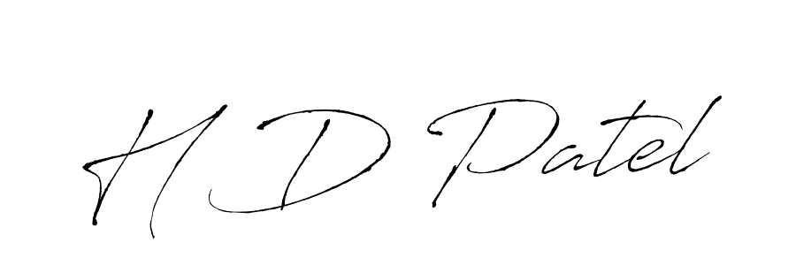 It looks lik you need a new signature style for name H D Patel. Design unique handwritten (Antro_Vectra) signature with our free signature maker in just a few clicks. H D Patel signature style 6 images and pictures png
