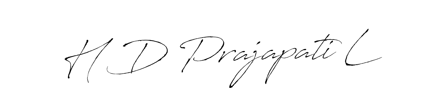 How to Draw H D Prajapati L signature style? Antro_Vectra is a latest design signature styles for name H D Prajapati L. H D Prajapati L signature style 6 images and pictures png