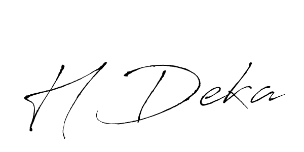How to Draw H Deka signature style? Antro_Vectra is a latest design signature styles for name H Deka. H Deka signature style 6 images and pictures png