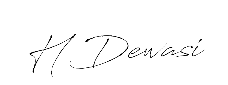 Once you've used our free online signature maker to create your best signature Antro_Vectra style, it's time to enjoy all of the benefits that H Dewasi name signing documents. H Dewasi signature style 6 images and pictures png