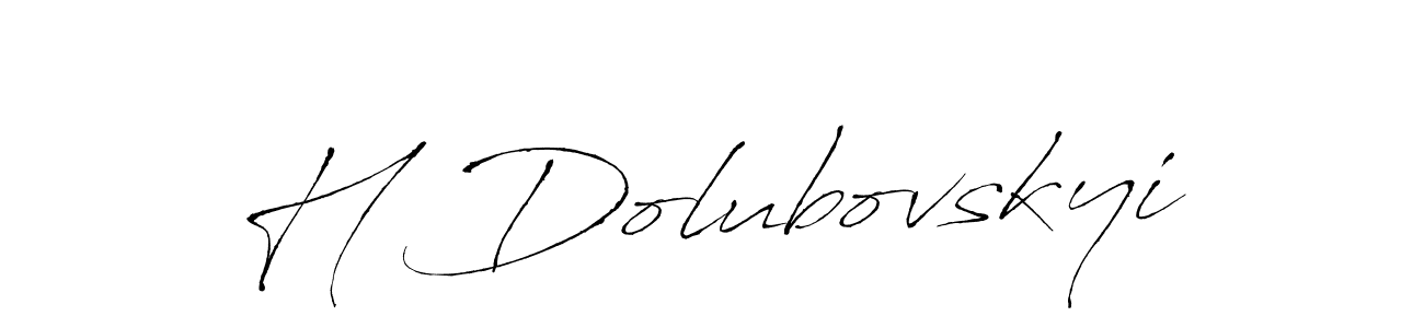 Best and Professional Signature Style for H Dolubovskyi. Antro_Vectra Best Signature Style Collection. H Dolubovskyi signature style 6 images and pictures png