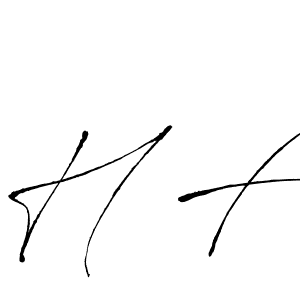 The best way (Antro_Vectra) to make a short signature is to pick only two or three words in your name. The name H F include a total of six letters. For converting this name. H F signature style 6 images and pictures png