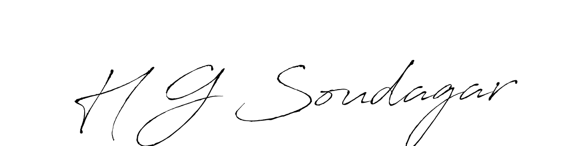 Best and Professional Signature Style for H G Soudagar. Antro_Vectra Best Signature Style Collection. H G Soudagar signature style 6 images and pictures png