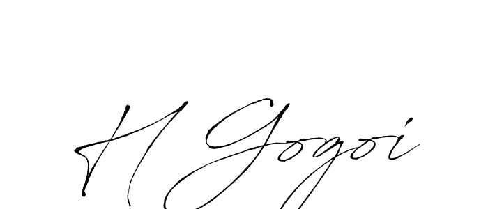 Check out images of Autograph of H Gogoi name. Actor H Gogoi Signature Style. Antro_Vectra is a professional sign style online. H Gogoi signature style 6 images and pictures png