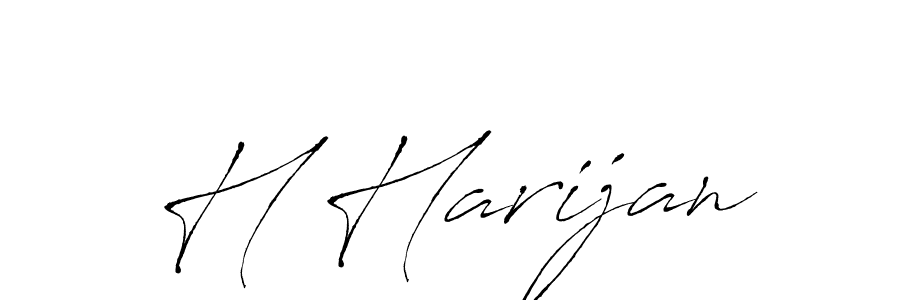 Once you've used our free online signature maker to create your best signature Antro_Vectra style, it's time to enjoy all of the benefits that H Harijan name signing documents. H Harijan signature style 6 images and pictures png