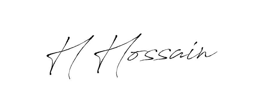 Also we have H Hossain name is the best signature style. Create professional handwritten signature collection using Antro_Vectra autograph style. H Hossain signature style 6 images and pictures png