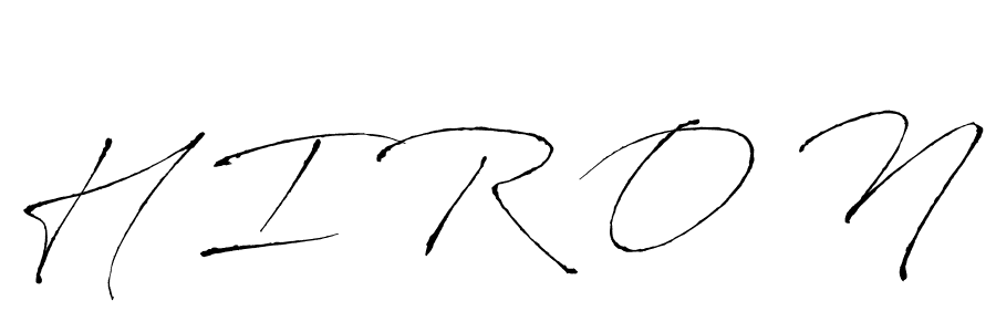 Best and Professional Signature Style for H I R O N. Antro_Vectra Best Signature Style Collection. H I R O N signature style 6 images and pictures png
