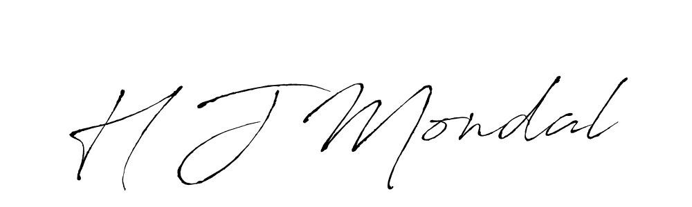 This is the best signature style for the H J Mondal name. Also you like these signature font (Antro_Vectra). Mix name signature. H J Mondal signature style 6 images and pictures png
