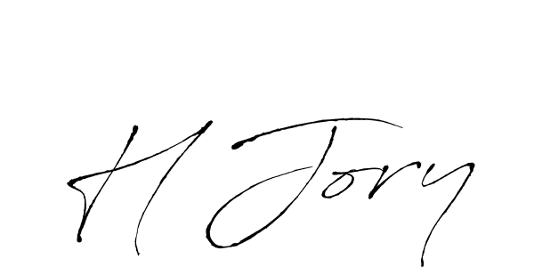 if you are searching for the best signature style for your name H Jory. so please give up your signature search. here we have designed multiple signature styles  using Antro_Vectra. H Jory signature style 6 images and pictures png