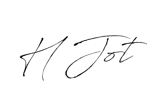 How to make H Jot signature? Antro_Vectra is a professional autograph style. Create handwritten signature for H Jot name. H Jot signature style 6 images and pictures png