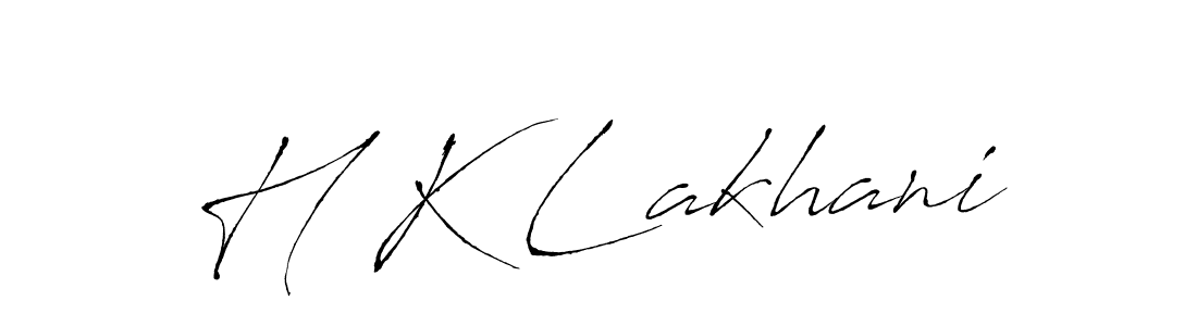 Here are the top 10 professional signature styles for the name H K Lakhani. These are the best autograph styles you can use for your name. H K Lakhani signature style 6 images and pictures png