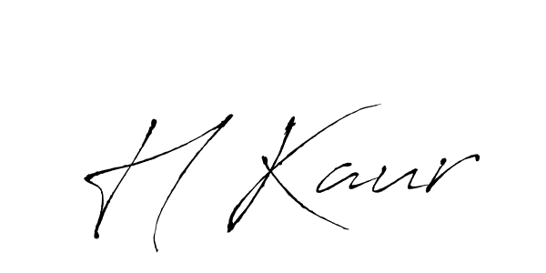 Also we have H Kaur name is the best signature style. Create professional handwritten signature collection using Antro_Vectra autograph style. H Kaur signature style 6 images and pictures png