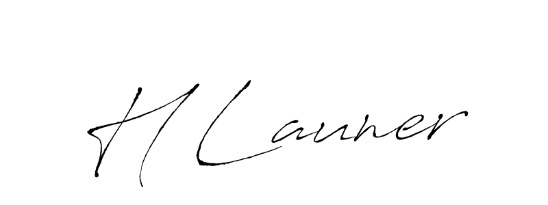 Similarly Antro_Vectra is the best handwritten signature design. Signature creator online .You can use it as an online autograph creator for name H Launer. H Launer signature style 6 images and pictures png