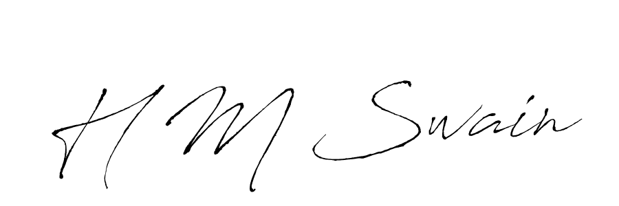 This is the best signature style for the H M Swain name. Also you like these signature font (Antro_Vectra). Mix name signature. H M Swain signature style 6 images and pictures png