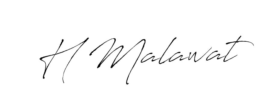 Antro_Vectra is a professional signature style that is perfect for those who want to add a touch of class to their signature. It is also a great choice for those who want to make their signature more unique. Get H Malawat name to fancy signature for free. H Malawat signature style 6 images and pictures png