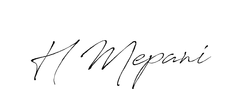 Make a short H Mepani signature style. Manage your documents anywhere anytime using Antro_Vectra. Create and add eSignatures, submit forms, share and send files easily. H Mepani signature style 6 images and pictures png