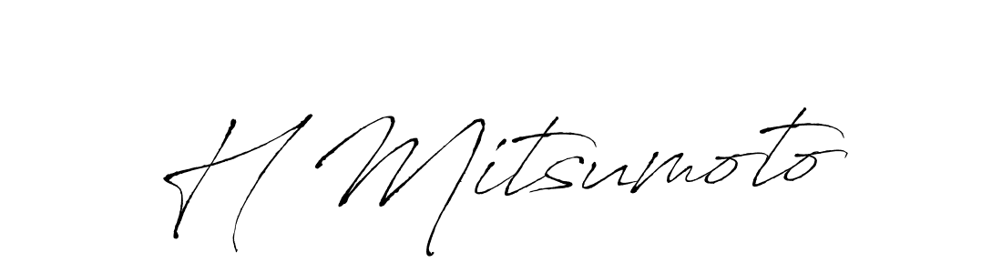 How to Draw H Mitsumoto signature style? Antro_Vectra is a latest design signature styles for name H Mitsumoto. H Mitsumoto signature style 6 images and pictures png