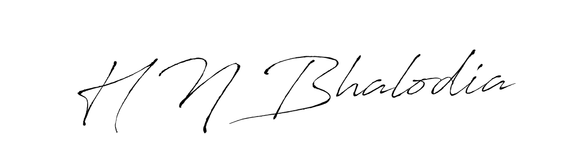 Best and Professional Signature Style for H N Bhalodia. Antro_Vectra Best Signature Style Collection. H N Bhalodia signature style 6 images and pictures png