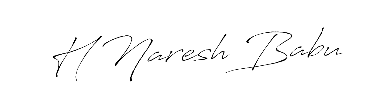 You can use this online signature creator to create a handwritten signature for the name H Naresh Babu. This is the best online autograph maker. H Naresh Babu signature style 6 images and pictures png