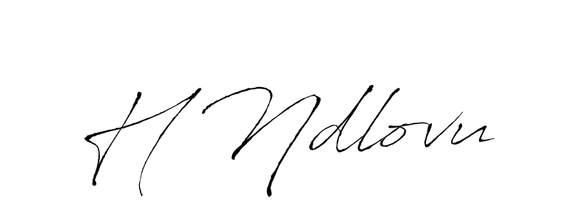 Use a signature maker to create a handwritten signature online. With this signature software, you can design (Antro_Vectra) your own signature for name H Ndlovu. H Ndlovu signature style 6 images and pictures png