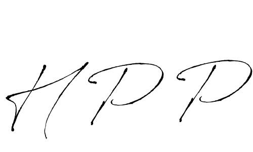 How to Draw H P P signature style? Antro_Vectra is a latest design signature styles for name H P P. H P P signature style 6 images and pictures png