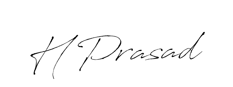 You should practise on your own different ways (Antro_Vectra) to write your name (H Prasad) in signature. don't let someone else do it for you. H Prasad signature style 6 images and pictures png