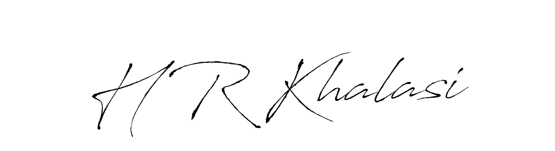 Similarly Antro_Vectra is the best handwritten signature design. Signature creator online .You can use it as an online autograph creator for name H R Khalasi. H R Khalasi signature style 6 images and pictures png