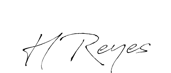 Antro_Vectra is a professional signature style that is perfect for those who want to add a touch of class to their signature. It is also a great choice for those who want to make their signature more unique. Get H Reyes name to fancy signature for free. H Reyes signature style 6 images and pictures png