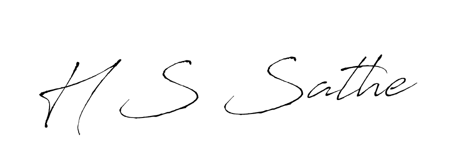 Similarly Antro_Vectra is the best handwritten signature design. Signature creator online .You can use it as an online autograph creator for name H S Sathe. H S Sathe signature style 6 images and pictures png