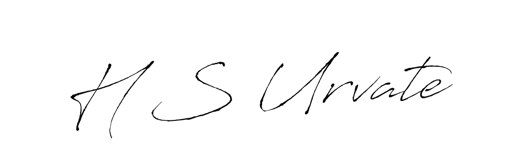 It looks lik you need a new signature style for name H S Urvate. Design unique handwritten (Antro_Vectra) signature with our free signature maker in just a few clicks. H S Urvate signature style 6 images and pictures png