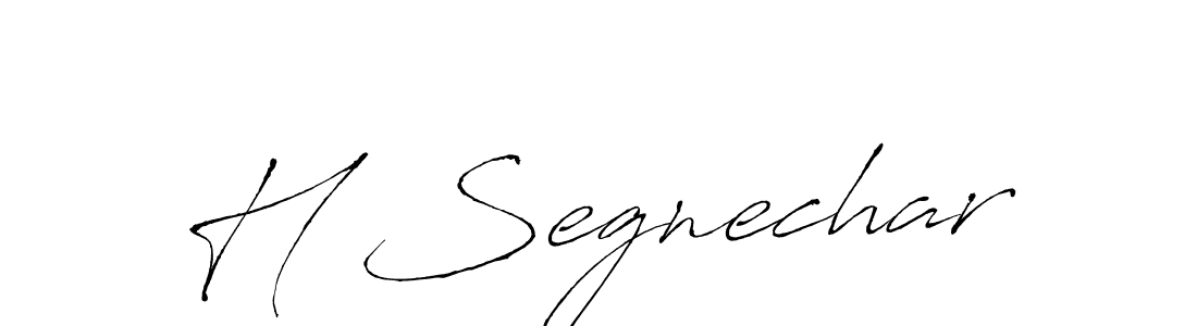 This is the best signature style for the H Segnechar name. Also you like these signature font (Antro_Vectra). Mix name signature. H Segnechar signature style 6 images and pictures png