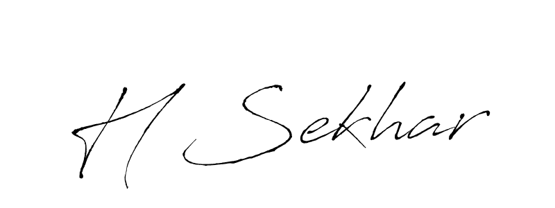 Antro_Vectra is a professional signature style that is perfect for those who want to add a touch of class to their signature. It is also a great choice for those who want to make their signature more unique. Get H Sekhar name to fancy signature for free. H Sekhar signature style 6 images and pictures png