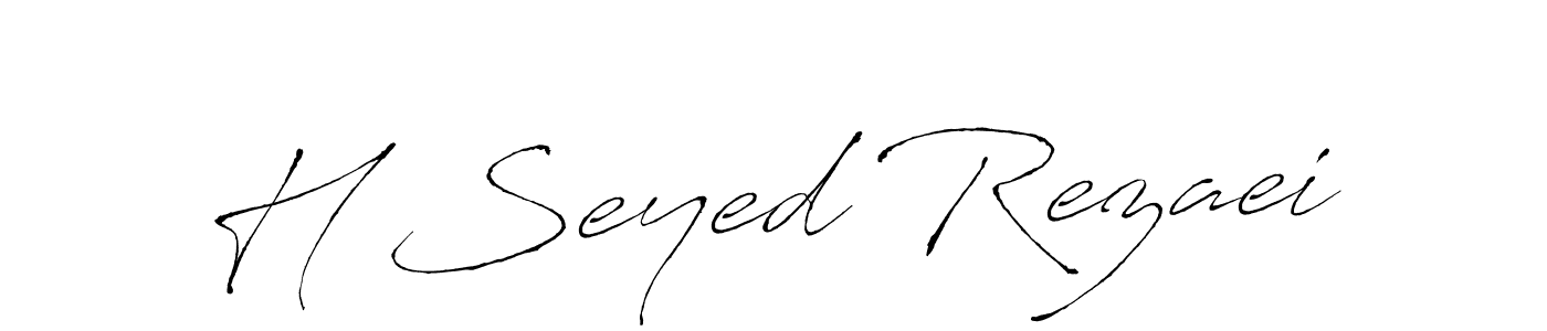 You can use this online signature creator to create a handwritten signature for the name H Seyed Rezaei. This is the best online autograph maker. H Seyed Rezaei signature style 6 images and pictures png