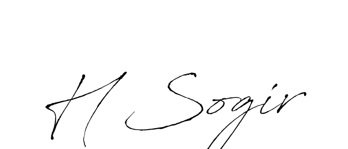 You can use this online signature creator to create a handwritten signature for the name H Sogir. This is the best online autograph maker. H Sogir signature style 6 images and pictures png