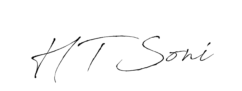 Here are the top 10 professional signature styles for the name H T Soni. These are the best autograph styles you can use for your name. H T Soni signature style 6 images and pictures png