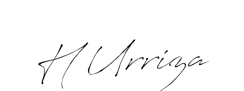 How to Draw H Urriza signature style? Antro_Vectra is a latest design signature styles for name H Urriza. H Urriza signature style 6 images and pictures png