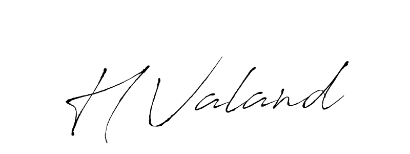 You should practise on your own different ways (Antro_Vectra) to write your name (H Valand) in signature. don't let someone else do it for you. H Valand signature style 6 images and pictures png