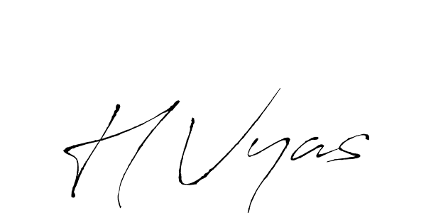 You can use this online signature creator to create a handwritten signature for the name H Vyas. This is the best online autograph maker. H Vyas signature style 6 images and pictures png