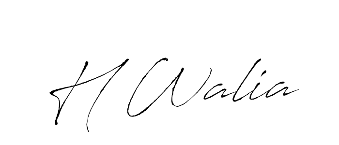 Once you've used our free online signature maker to create your best signature Antro_Vectra style, it's time to enjoy all of the benefits that H Walia name signing documents. H Walia signature style 6 images and pictures png