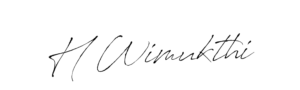 Also You can easily find your signature by using the search form. We will create H Wimukthi name handwritten signature images for you free of cost using Antro_Vectra sign style. H Wimukthi signature style 6 images and pictures png