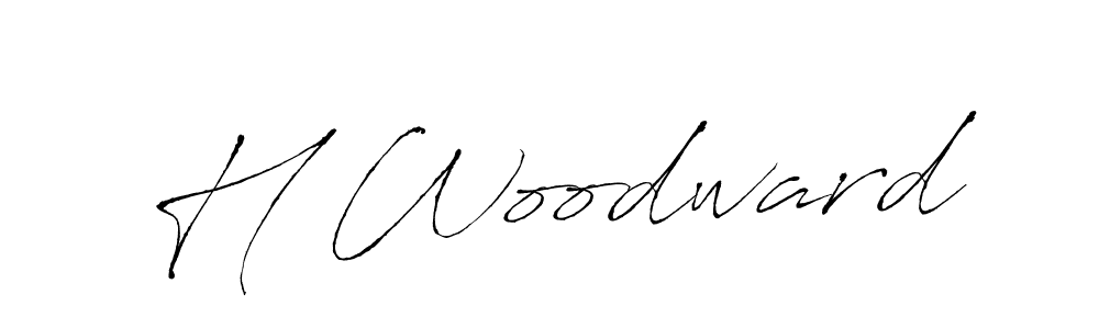 Once you've used our free online signature maker to create your best signature Antro_Vectra style, it's time to enjoy all of the benefits that H Woodward name signing documents. H Woodward signature style 6 images and pictures png