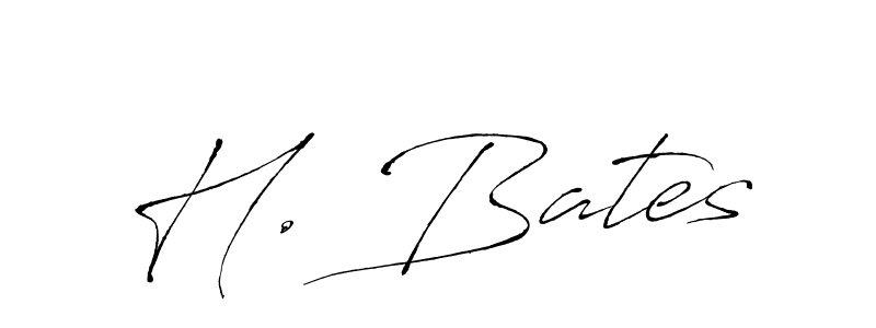 How to make H. Bates signature? Antro_Vectra is a professional autograph style. Create handwritten signature for H. Bates name. H. Bates signature style 6 images and pictures png