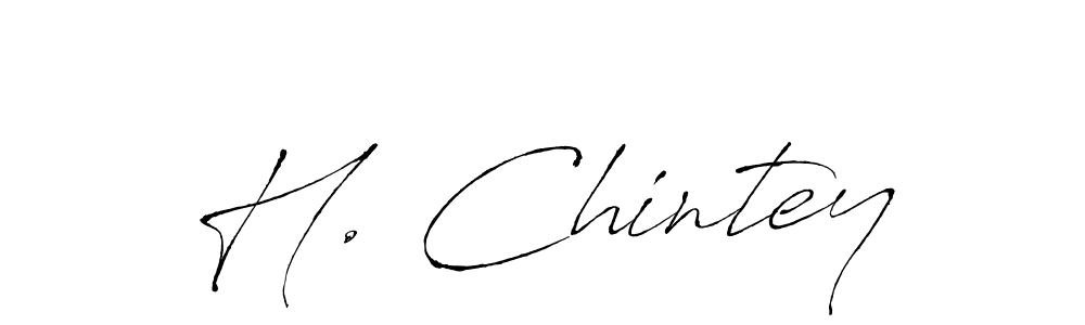 Similarly Antro_Vectra is the best handwritten signature design. Signature creator online .You can use it as an online autograph creator for name H. Chintey. H. Chintey signature style 6 images and pictures png