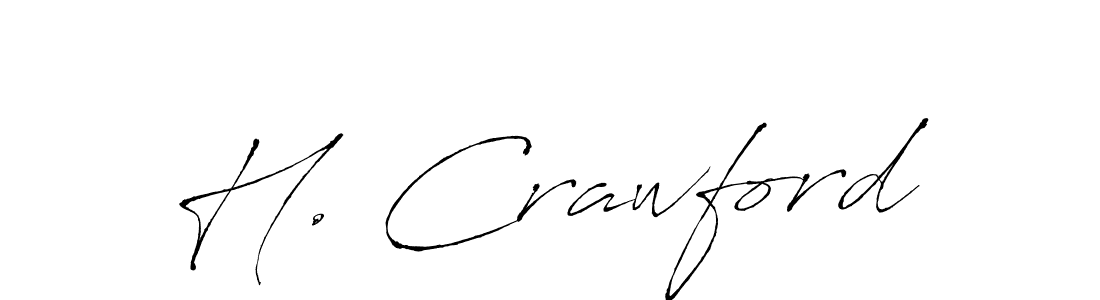 It looks lik you need a new signature style for name H. Crawford. Design unique handwritten (Antro_Vectra) signature with our free signature maker in just a few clicks. H. Crawford signature style 6 images and pictures png