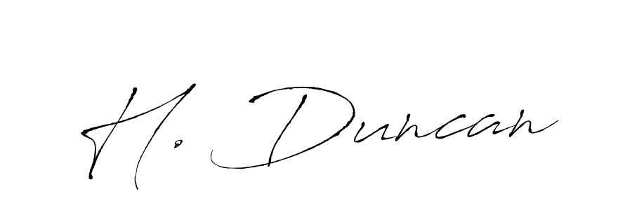 See photos of H. Duncan official signature by Spectra . Check more albums & portfolios. Read reviews & check more about Antro_Vectra font. H. Duncan signature style 6 images and pictures png