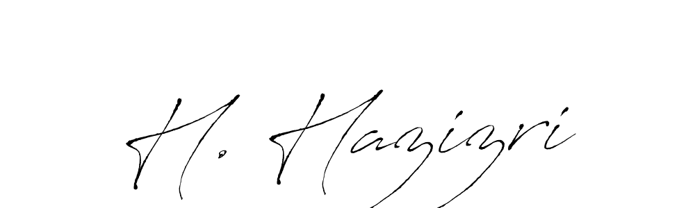 Make a short H. Hazizri signature style. Manage your documents anywhere anytime using Antro_Vectra. Create and add eSignatures, submit forms, share and send files easily. H. Hazizri signature style 6 images and pictures png