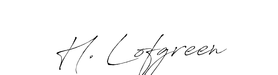 if you are searching for the best signature style for your name H. Lofgreen. so please give up your signature search. here we have designed multiple signature styles  using Antro_Vectra. H. Lofgreen signature style 6 images and pictures png