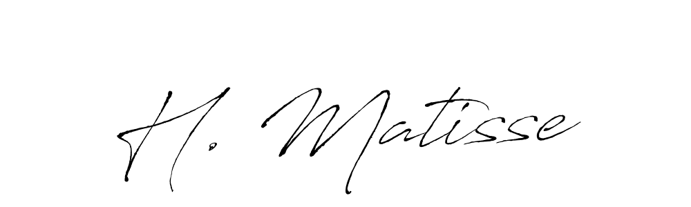 if you are searching for the best signature style for your name H. Matisse. so please give up your signature search. here we have designed multiple signature styles  using Antro_Vectra. H. Matisse signature style 6 images and pictures png