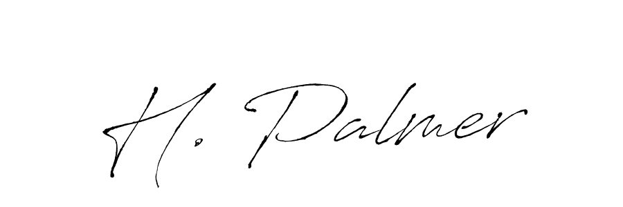 Design your own signature with our free online signature maker. With this signature software, you can create a handwritten (Antro_Vectra) signature for name H. Palmer. H. Palmer signature style 6 images and pictures png