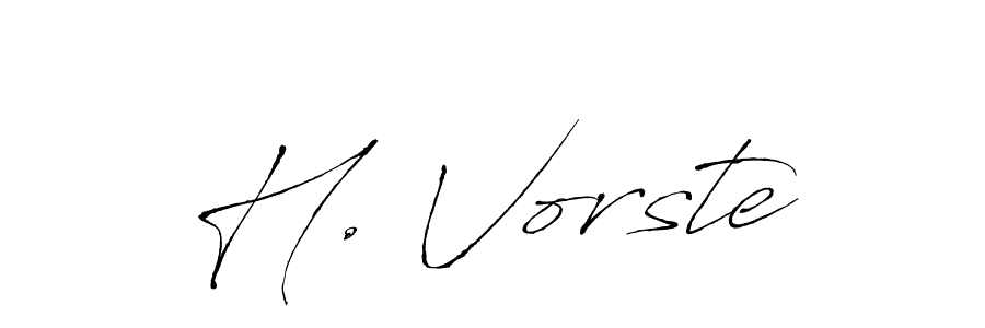 It looks lik you need a new signature style for name H. Vorste. Design unique handwritten (Antro_Vectra) signature with our free signature maker in just a few clicks. H. Vorste signature style 6 images and pictures png